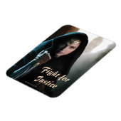 Wonder Woman in Cloak Magneet (Linkerzijde)