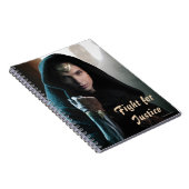 Wonder Woman in Cloak Notitieboek (Rechterzijde)