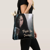 Wonder Woman in Cloak Tote Bag (Dichtbij)