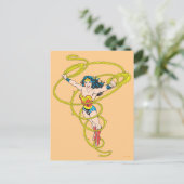Wonder Woman in Lasso Briefkaart (Staand voorkant)