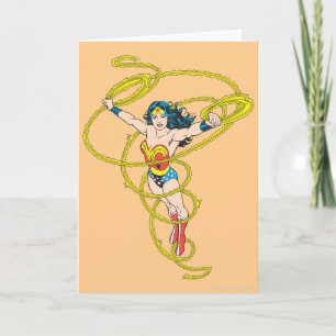 Wonder Woman in Lasso Kaart