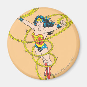 Wonder Woman in Lasso Magneet