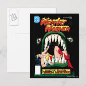 Wonder Woman Jaws Briefkaart (Voorkant / Achterkant)