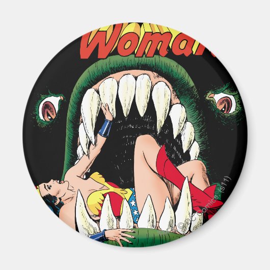 Wonder Woman Jaws Magneet (Voorkant)