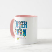 Wonder Woman: "Je bent sterker dan je gelooft" Mok (Voorkant links)