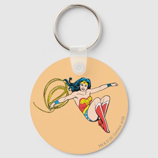 Wonder Woman Jumping Sleutelhanger (Voorkant)