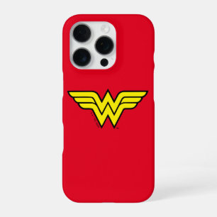 Wonder Woman Klassiek Logo iPhone 16 Pro Hoesje