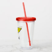 Wonder Woman | Klassieke Logo Acryl Drinkbeker (Links)
