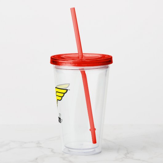 Wonder Woman | Klassieke Logo Acryl Drinkbeker (Links)