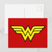 Wonder Woman | Klassieke Logo Briefkaart (Voorkant / Achterkant)