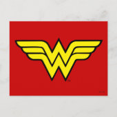 Wonder Woman | Klassieke Logo Briefkaart (Voorkant)