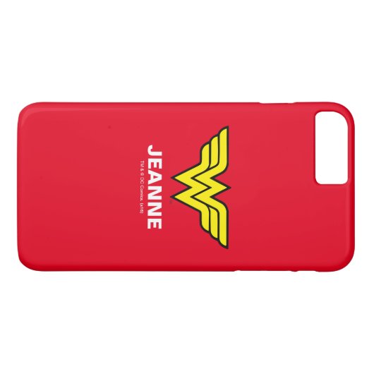 Wonder Woman | Klassieke Logo Case-Mate iPhone Case (Achterkant (Horizontaal))