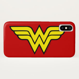 Wonder Woman   Klassieke Logo iPhone X Hoesje