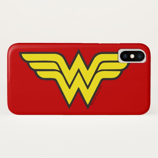 Wonder Woman | Klassieke Logo Case-Mate iPhone Case (Achterkant (horizontaal))