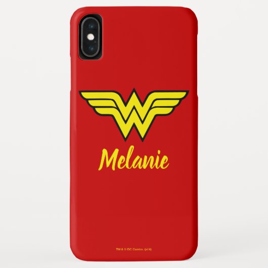 Wonder Woman | Klassieke Logo en naam Case-Mate iPhone Case (Achterkant)