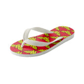 Wonder Woman | Klassieke Logo Kinder Teenslippers (Schuin)