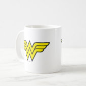 Wonder Woman | Klassieke Logo Koffiemok (Voorkant links)