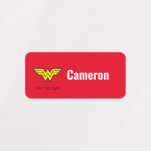 Wonder Woman | Klassieke Logo Labels (Design 2)
