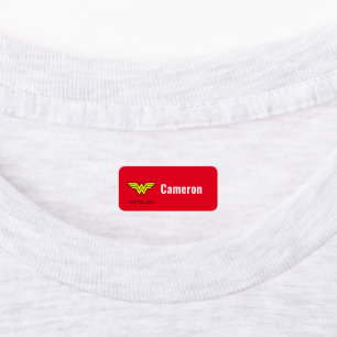 Wonder Woman Klassieke Logo Labels