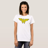 Wonder Woman | Klassieke Logo T-shirt (Voorkant volledig)