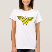 Wonder Woman | Klassieke Logo T-shirt (Voorkant)