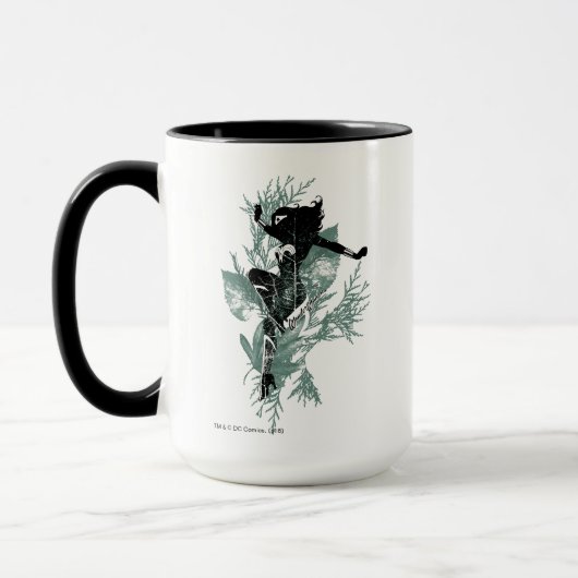 Wonder Woman Landing Foliage Graphic Mok (Links)