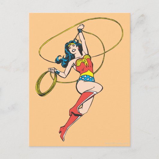 Wonder Woman Lasso of Truth Briefkaart (Voorkant)