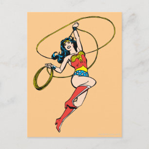 Wonder Woman Lasso of Truth Briefkaart