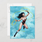 Wonder Woman & Lasso of Truth Briefkaart (Voorkant / Achterkant)
