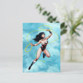 Wonder Woman & Lasso of Truth Briefkaart (Staand voorkant)