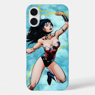 Wonder Woman & Lasso of Truth iPhone 16 Plus Hoesje