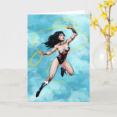 Wonder Woman & Lasso of Truth Kaart (Gele Bloem)