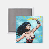 Wonder Woman & Lasso of Truth Magneet (Voorkant / Achterkant)