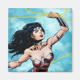 Wonder Woman & Lasso of Truth Magneet