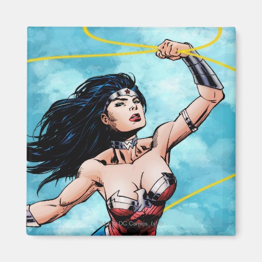 Wonder Woman & Lasso of Truth Magneet (Voorkant)
