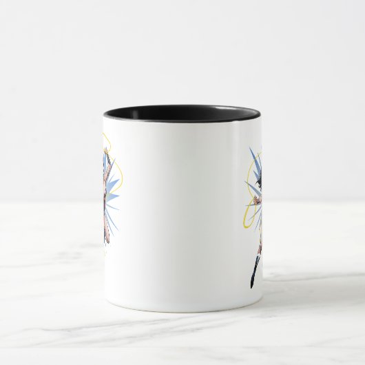 Wonder Woman & Lasso of Truth Mok (Midden)