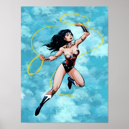 Wonder Woman & Lasso of Truth Poster (Voorkant)