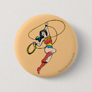 Wonder Woman Lasso of Truth Ronde Button 5,7 Cm