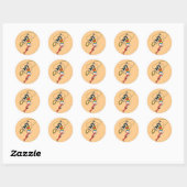 Wonder Woman Lasso of Truth Ronde Sticker (Vel)