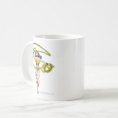 Wonder Woman Lasso over hoofd Koffiemok (Voorkant links)