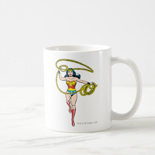 Wonder Woman Lasso over hoofd Koffiemok (Rechts)