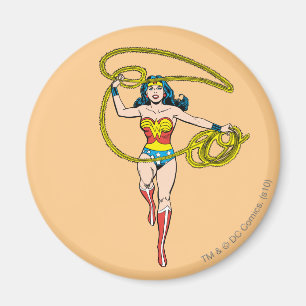 Wonder Woman Lasso over hoofd Magneet