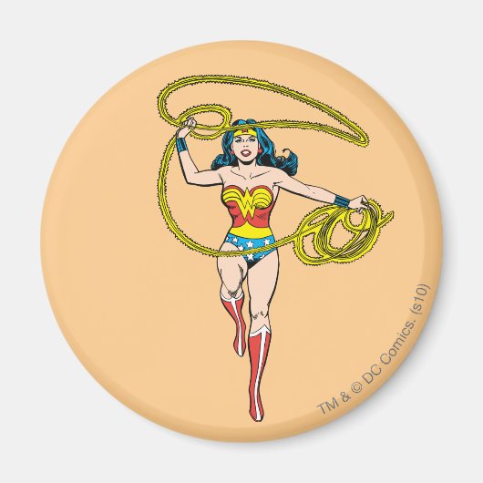 Wonder Woman Lasso over hoofd Magneet (Voorkant)