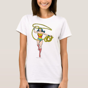 Wonder Woman Lasso over hoofd T-shirt