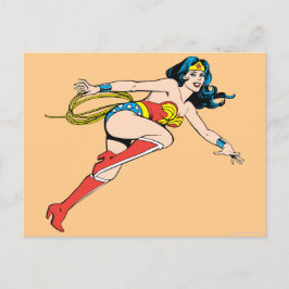 Wonder Woman Leap Right Briefkaart