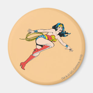 Wonder Woman Leap Right Magneet