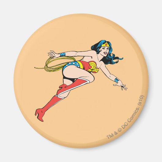 Wonder Woman Leap Right Magneet (Voorkant)