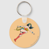 Wonder Woman Leap Right Sleutelhanger (Voorkant)
