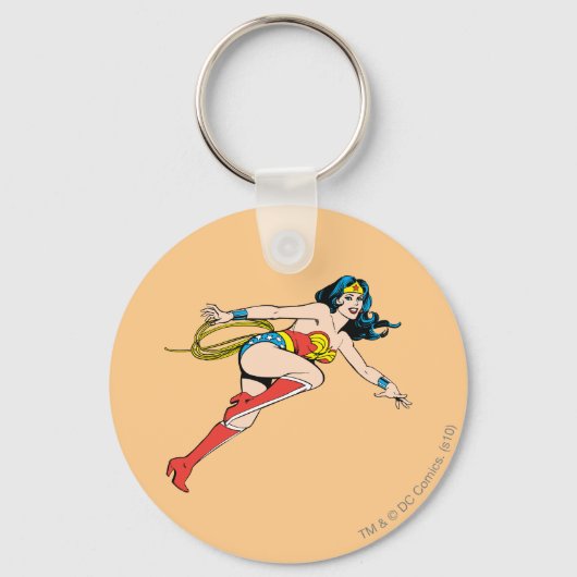 Wonder Woman Leap Right Sleutelhanger (Voorkant)