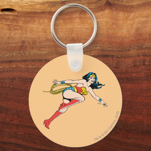 Wonder Woman Leap Right Sleutelhanger (Voorkant)